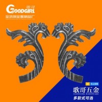 大门铁花创意空中飞马铁花家具配花酒店别墅窗花装饰