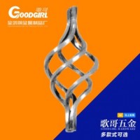 欧式艺术大门铁花 冲压镂空件铁门配件护栏焊接配花